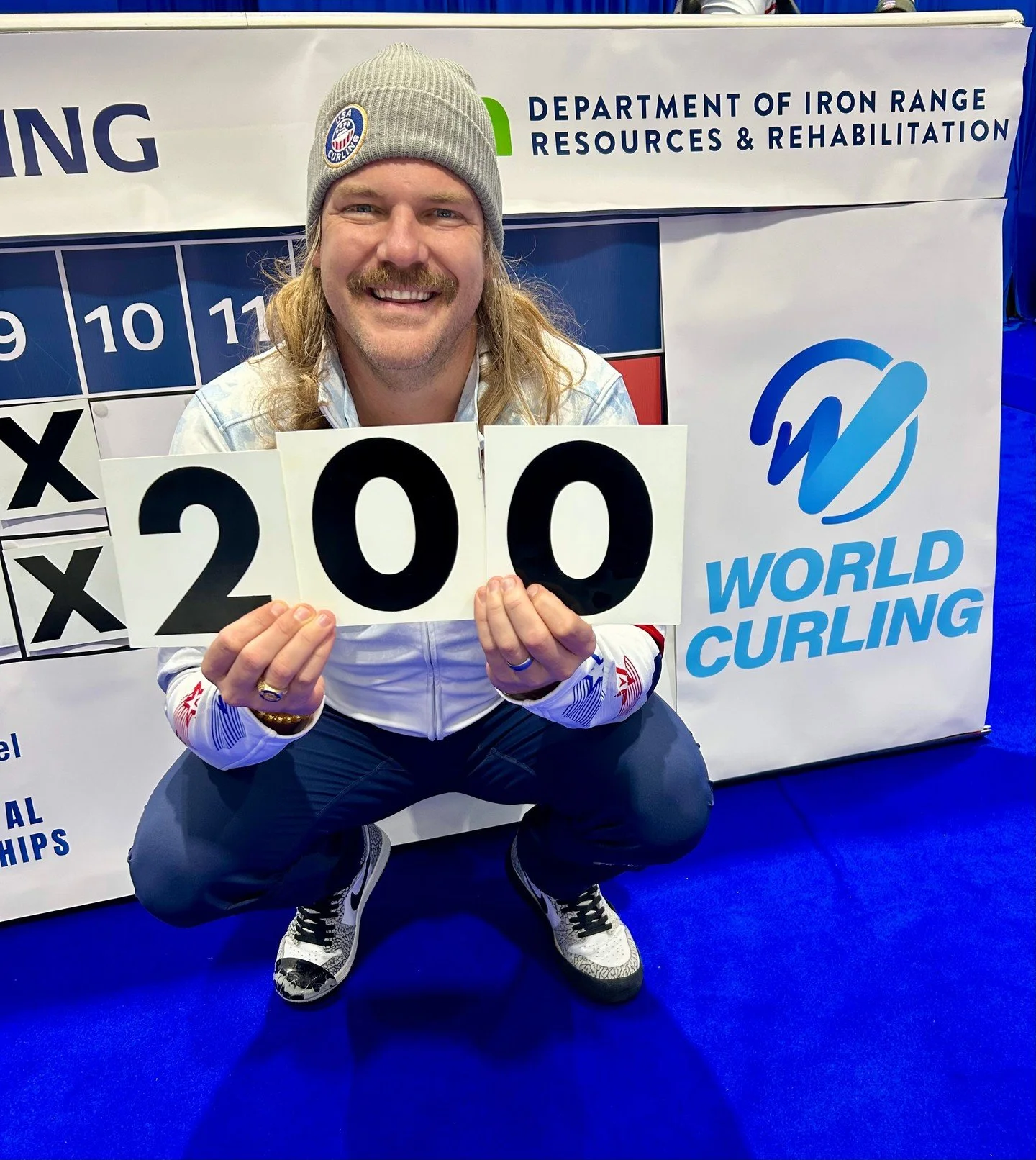 Milestone Moment!
This week, Matt Hamilton hit 200 games played at World Championships! 🇺🇸🥌
An incredible achievement that reflects years of hard work, passion, and dedication to Team USA. Congrats, Matt!