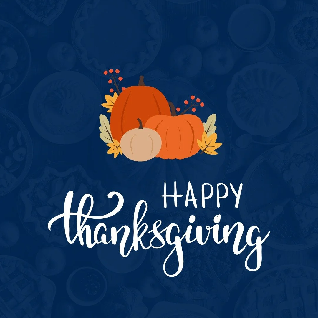 This Thanksgiving, we&rsquo;re grateful for friends, family, and community. Wishing you a day full of warmth and gratitude.