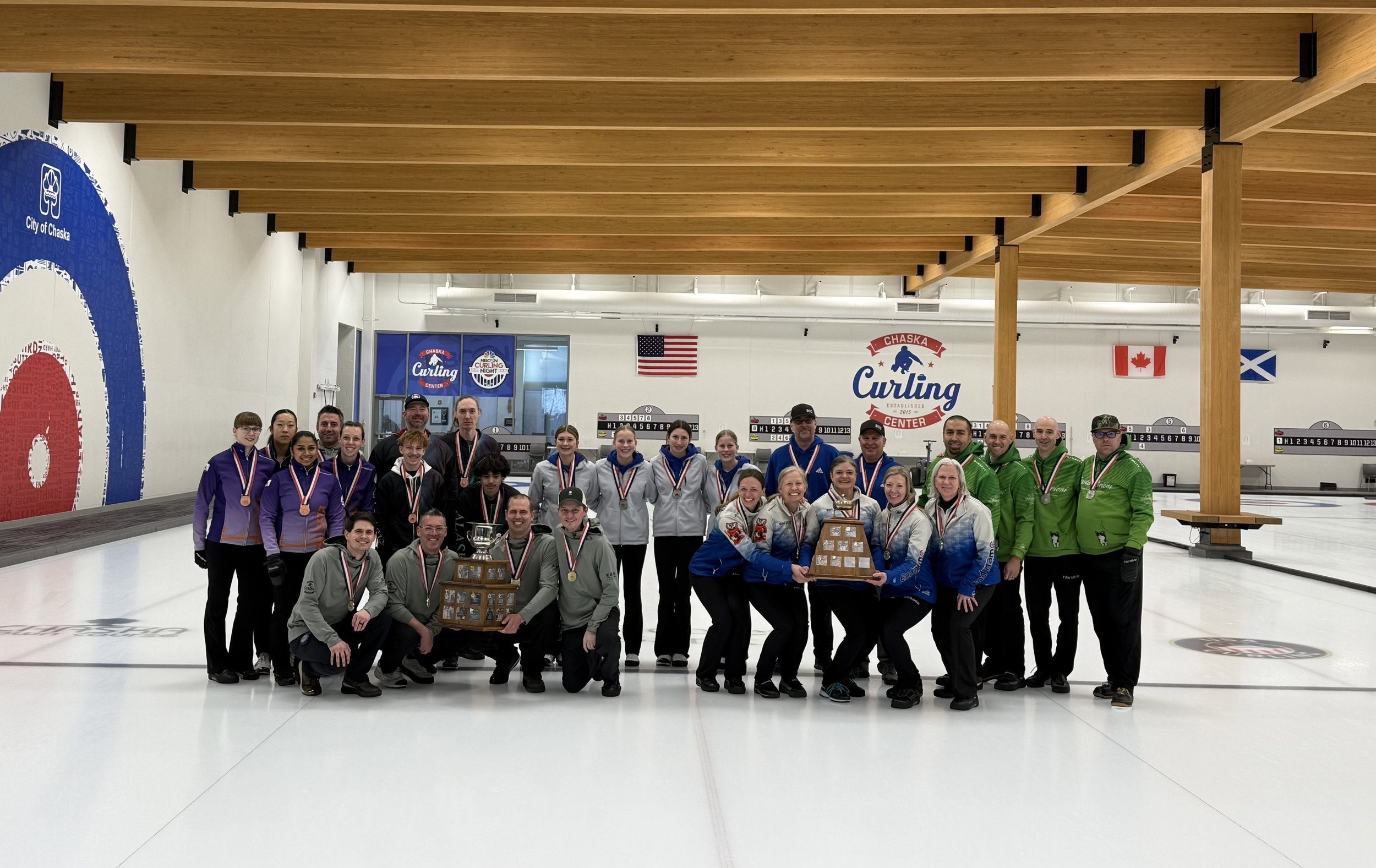 CLUB NATIONAL TITLES GO TO CHASKA AND MADISON