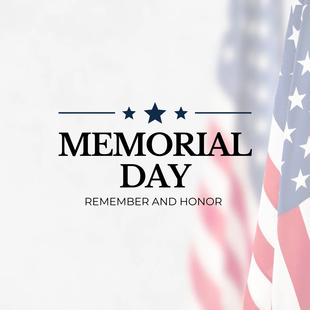 Today we remember and honor the brave individuals who gave their lives in service to our country.