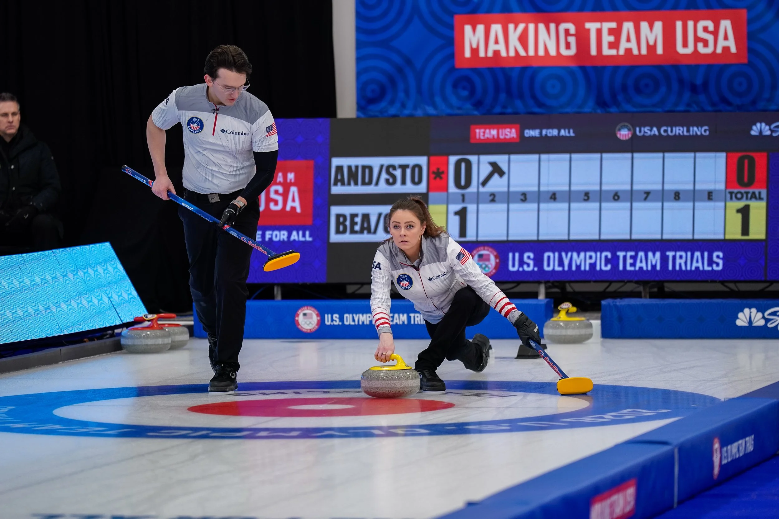 TEAMS EARNING  BERTHS IN WORLD MIXED DOUBLES PLAYDOWN THROUGH FOUR-PERSON PLAY ARE DETERMINED