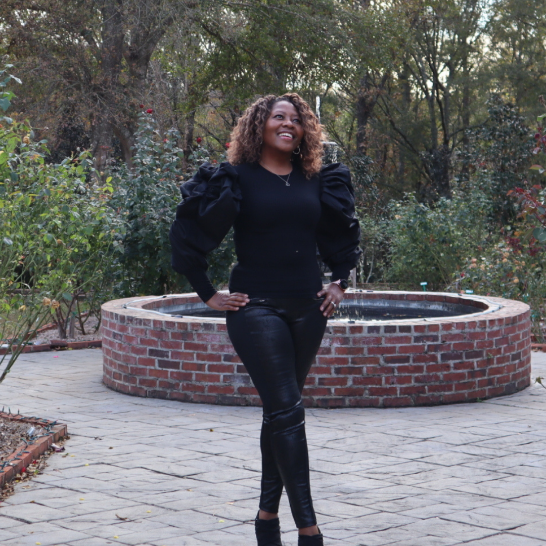 Puff sleeve sweater — Mahogany Storm
