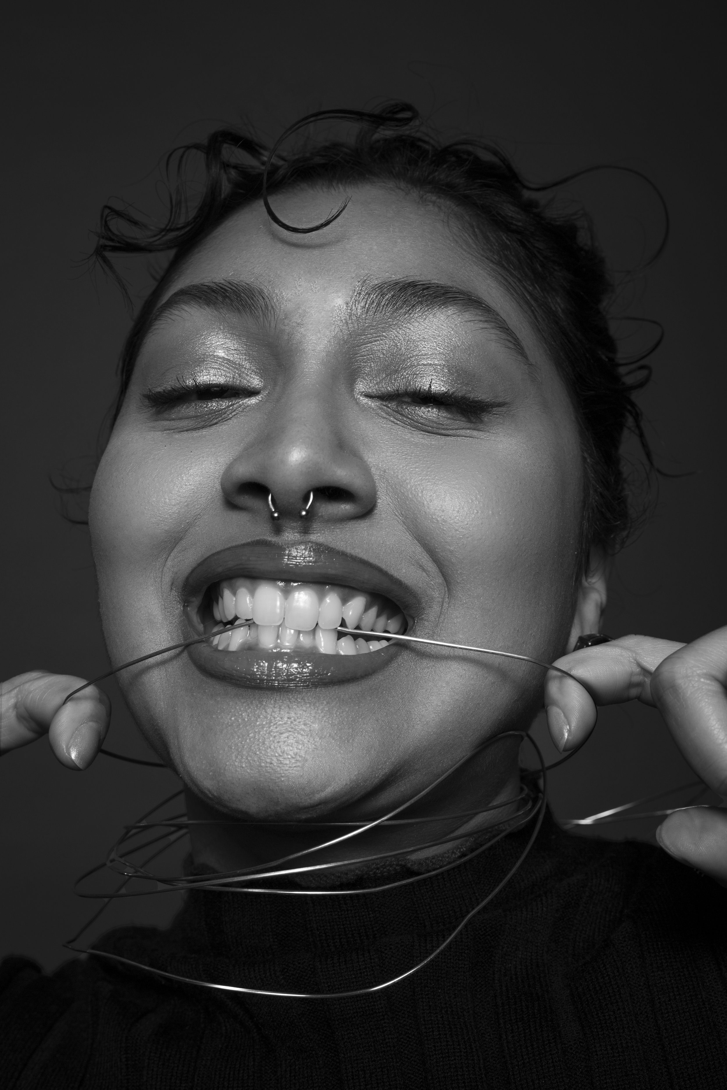 Nova (Amna B Models) photographed by Tarishi Gupta and produced by Gifty Studio 