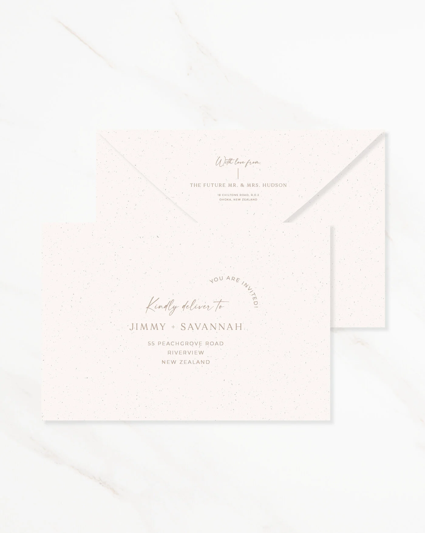 Wedding envelope Just My Type Wedding Invitation Stationery Modern Calligraphy Fun Romantic Minimal Classic6.jpg