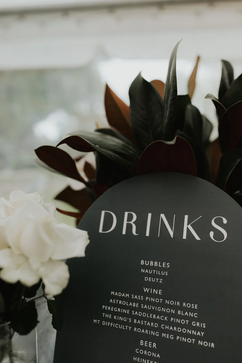 Wedding Reception Stationery} The Desi Semi Custom Suite for Holly &amp; Ben