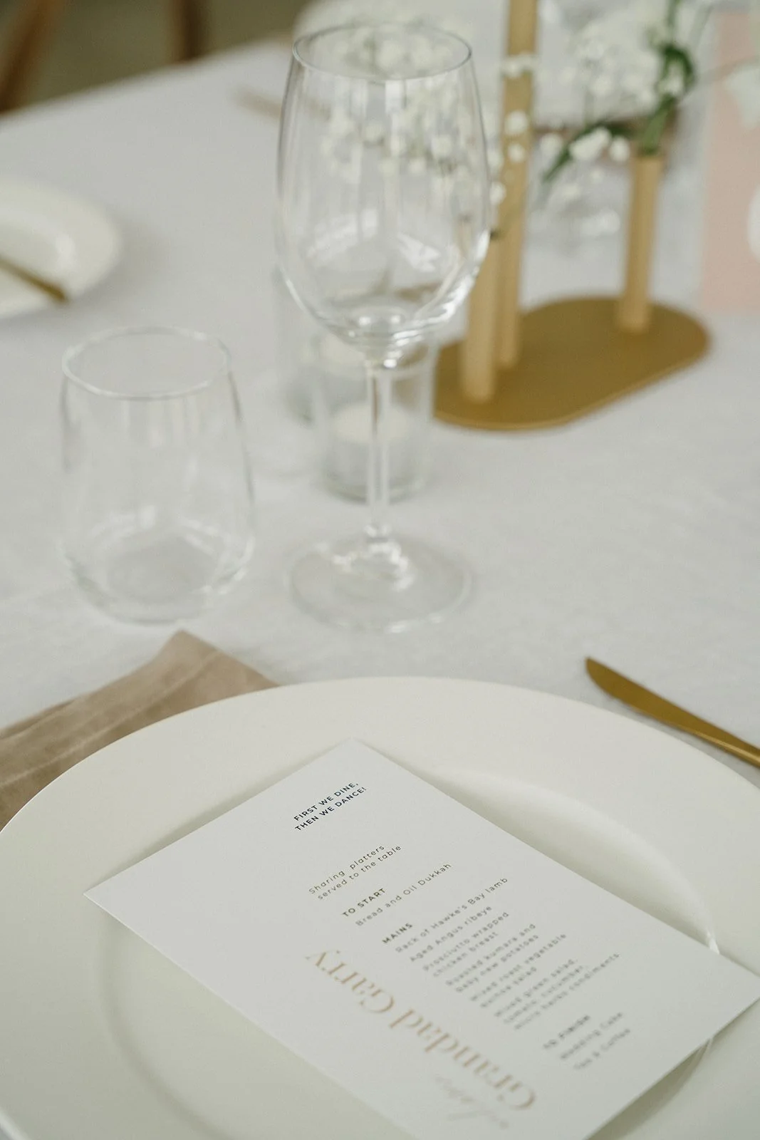 Wedding Reception Stationery} Abbey &amp; Matt at Baylys' Farm