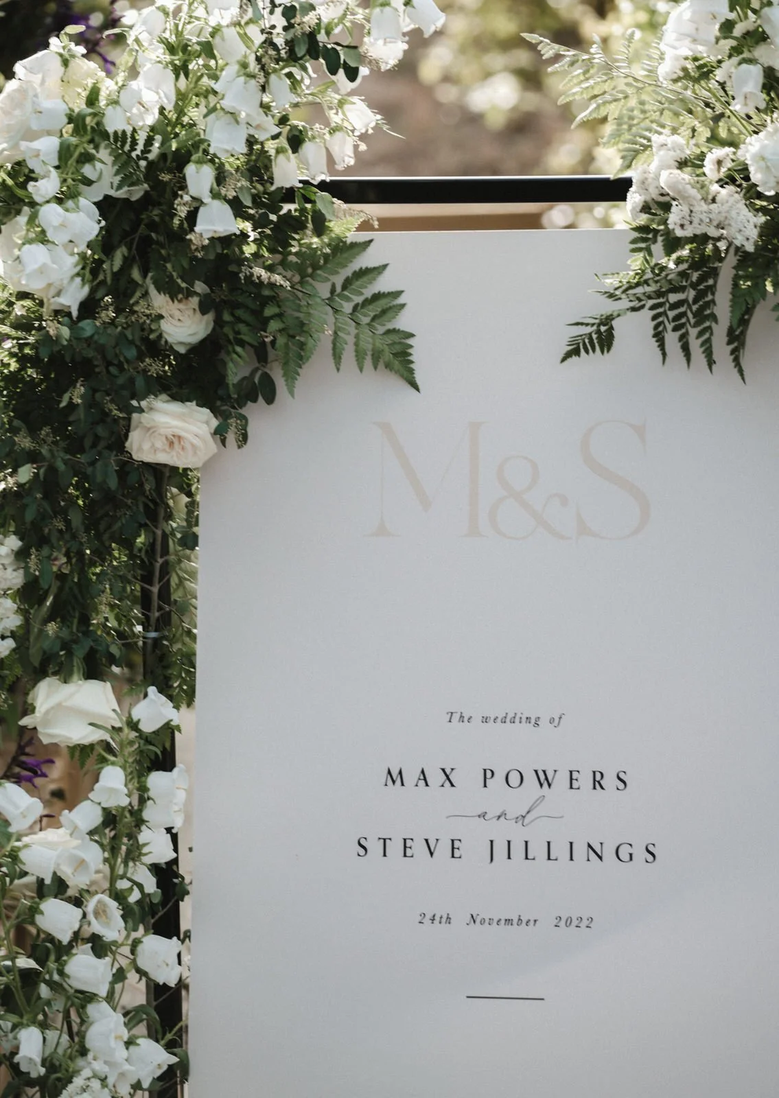 Just My Type Wedding Invitation Stationery NZ Modern Classic Romantic Signage Golf Course 13.jpg