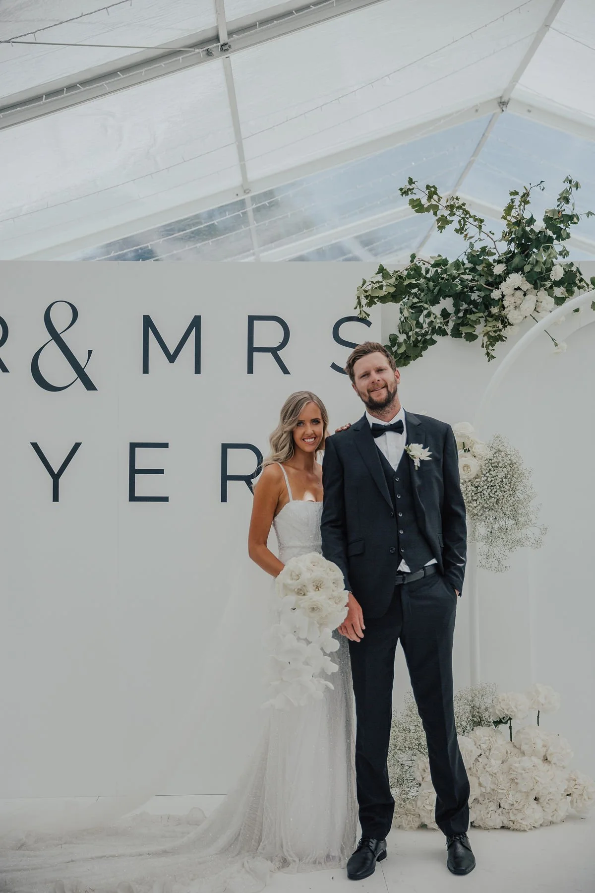 Wedding Stationery} Sophie and Blair's Modern Bold Wedding in Matakana