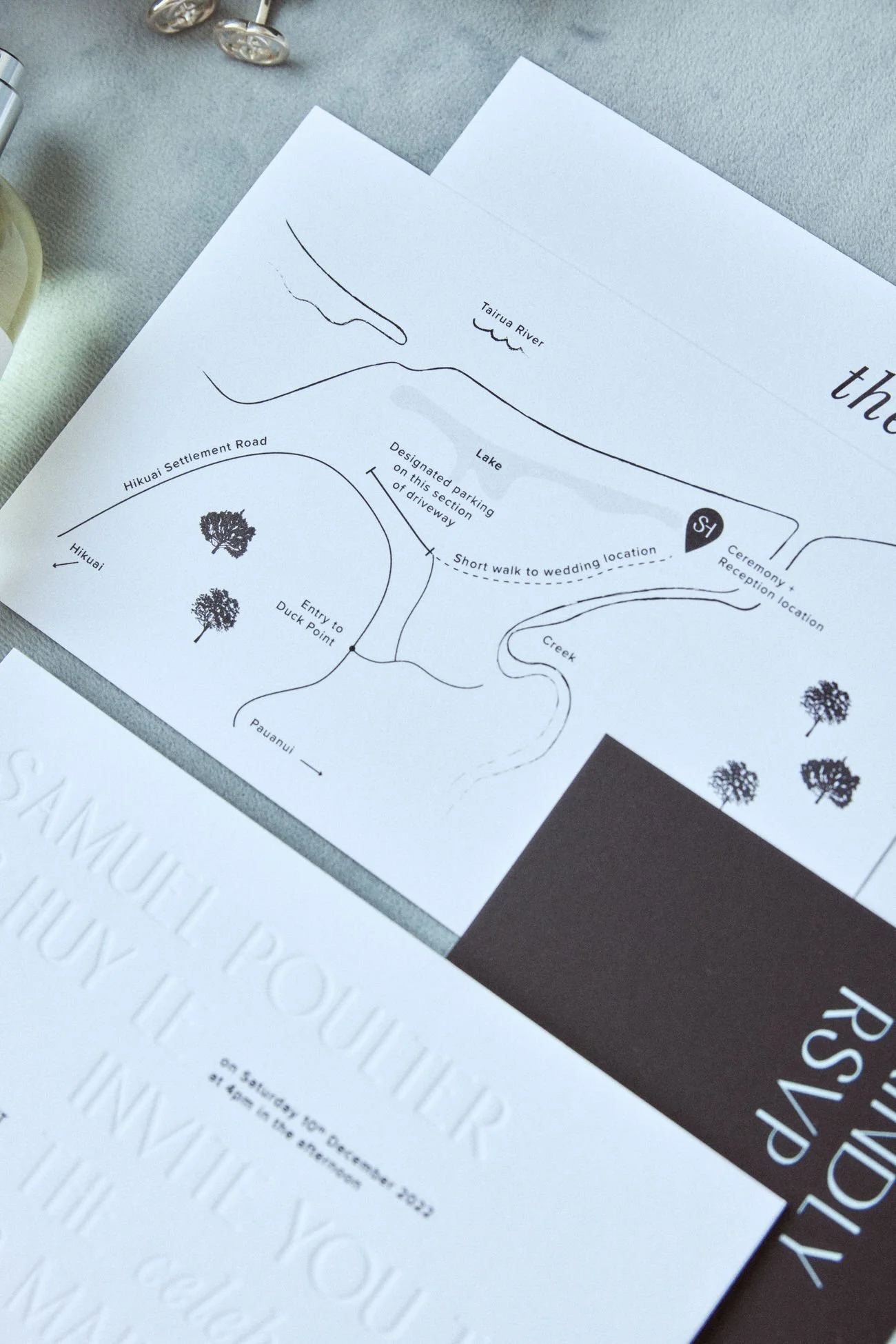 Just My Type Wedding Invitation Stationery NZ Bold Modern Sophisticated Wedding Signage 26.jpg