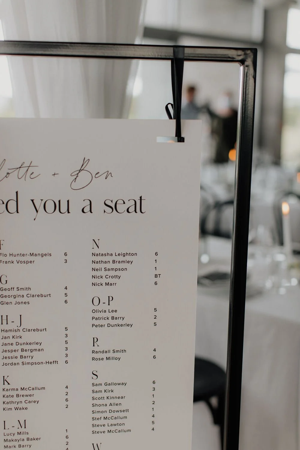 Just My Type Wedding Invitation Signage NZ Modern Elegant Bold Classic Vineyard 22.jpg