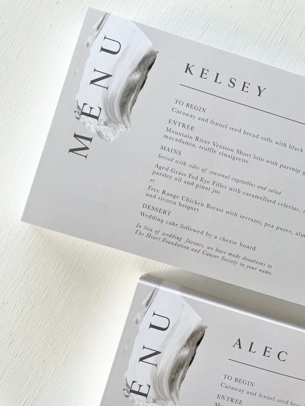 Just My Type Wedding Invitation Stationery NZ Wedding Menu Place Name Table Number2523.jpg