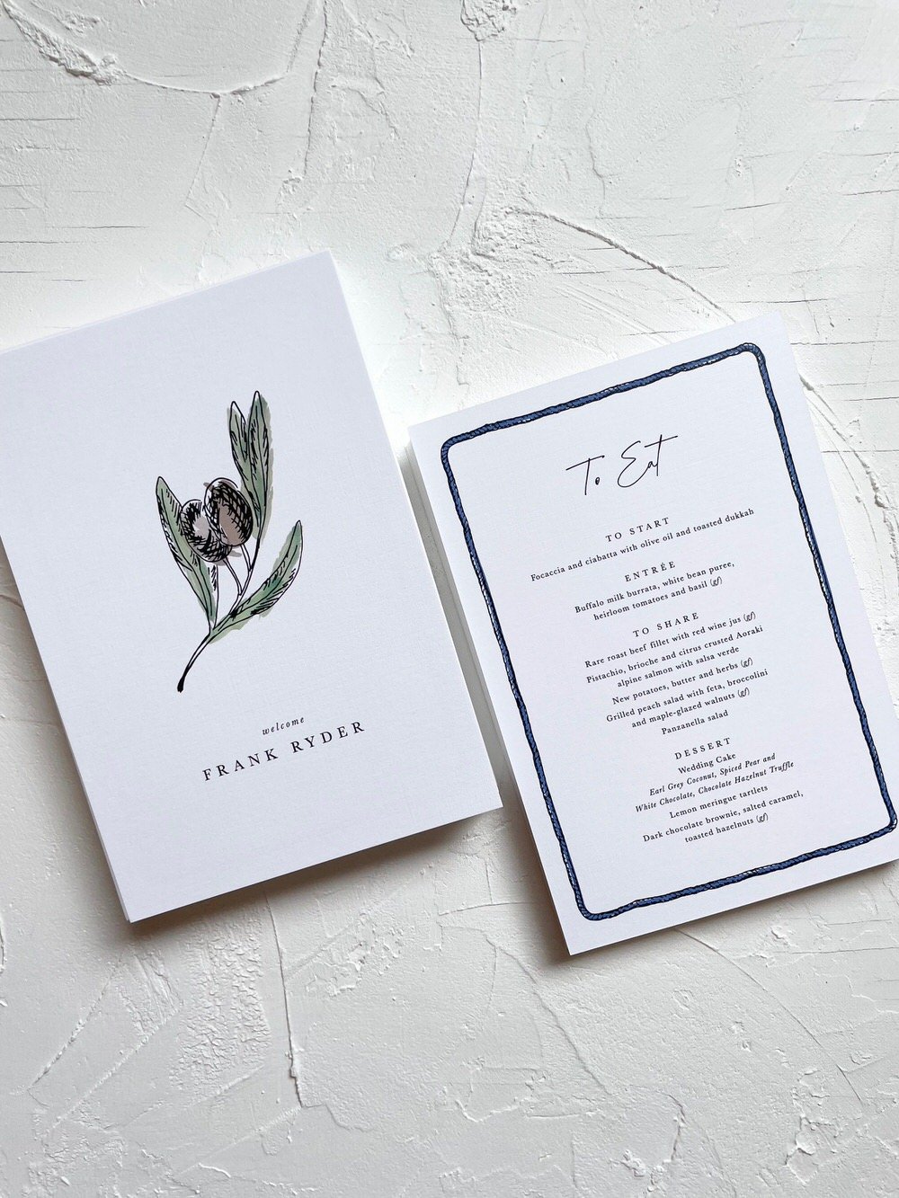 Just My Type Wedding Invitation Stationery NZ Wedding Menu Place Name Table Number7212.jpg