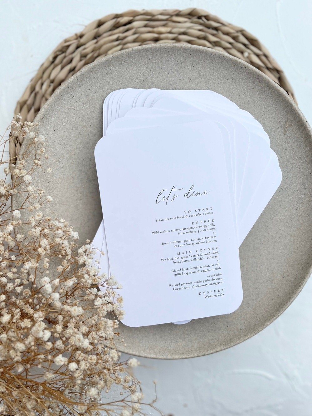 Just My Type Wedding Invitation Stationery NZ Wedding Menu Place Name Table Number3274.jpg