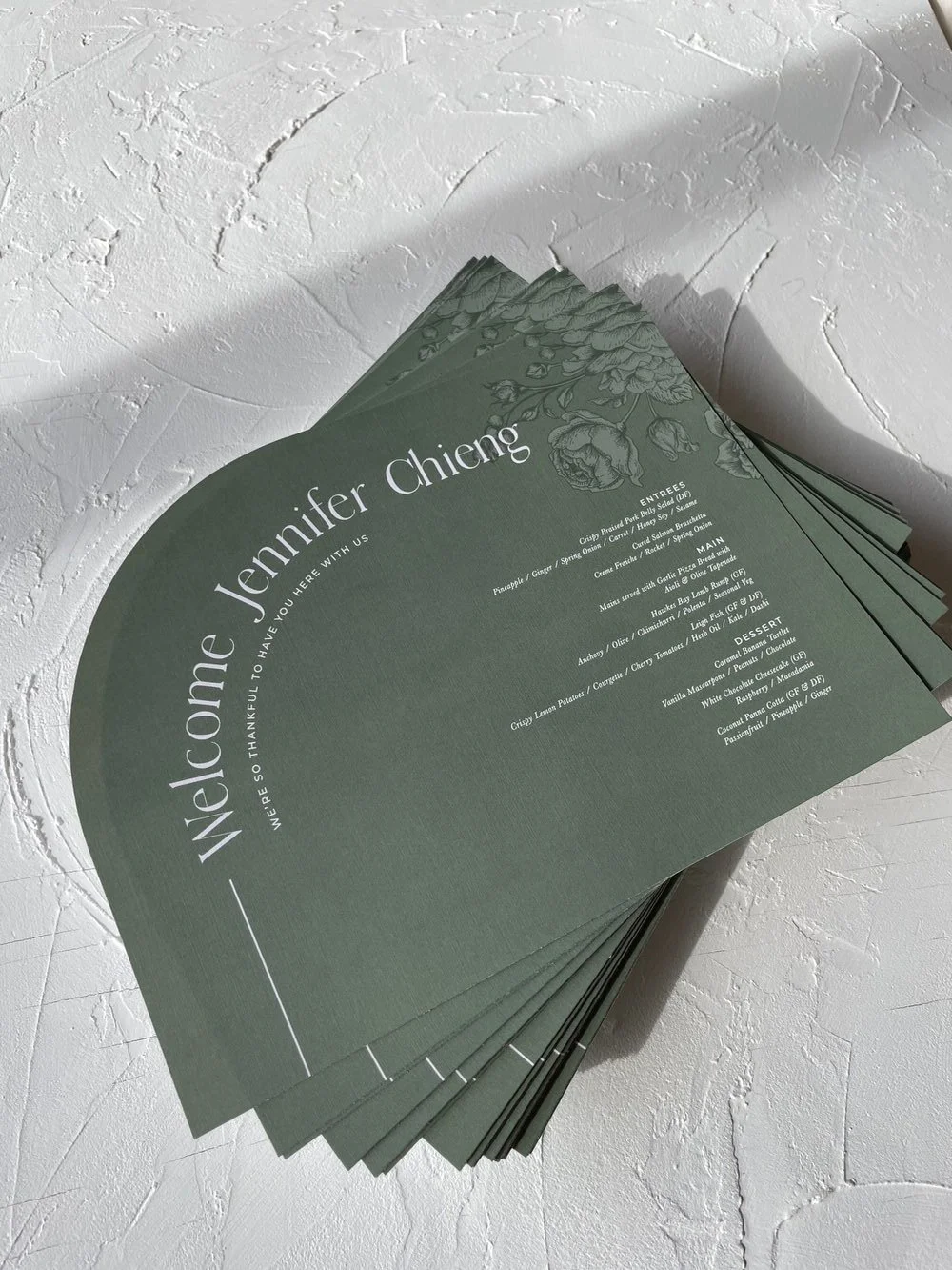 Just My Type Wedding Invitation Stationery NZ Wedding Menu Place Name Table Number8814.jpg