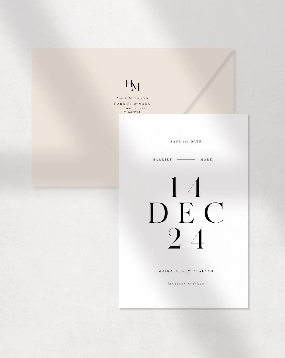 Just My Type Wedding Invitation Stationery Modern Bold Romantic Elegant ASTER2.jpg