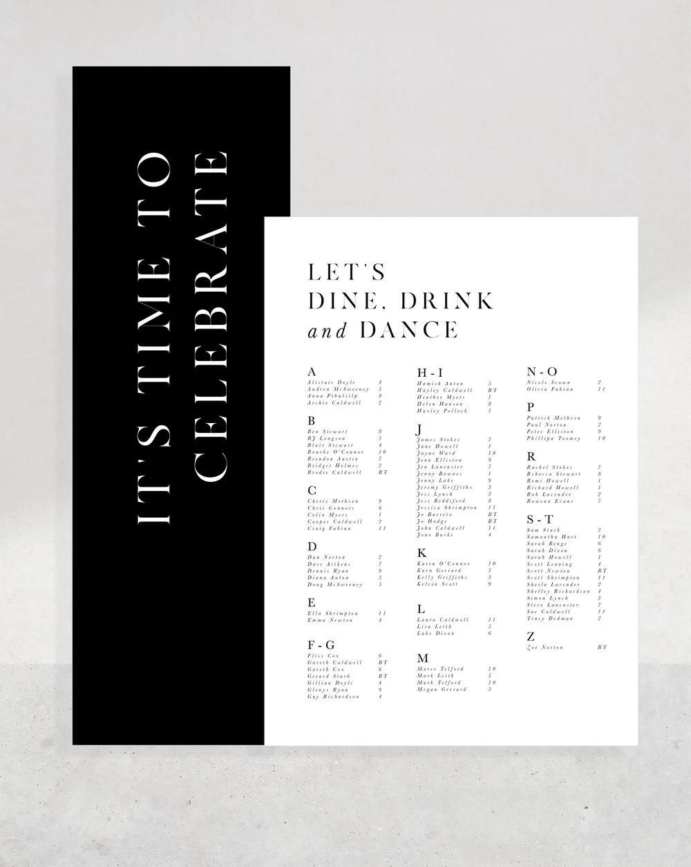 Just My Type Wedding Invitation Stationery Modern Bold Romantic Elegant ASTER21.jpg