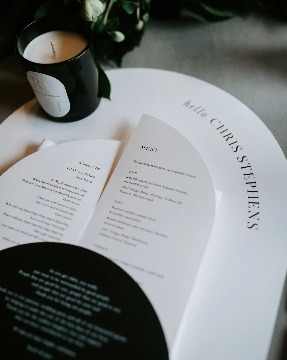 Just My Type Wedding Invitation Stationery Modern Bold Romantic Elegant ASTER37.jpg