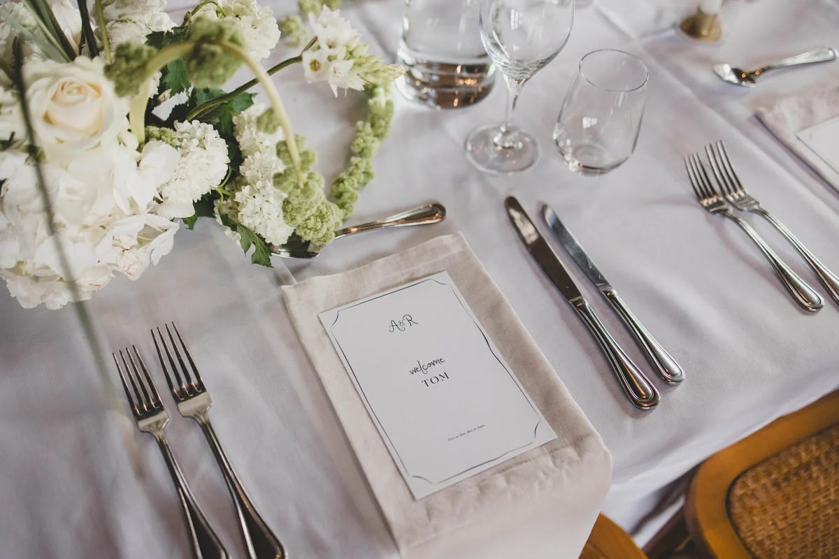 Personalised dinner menu