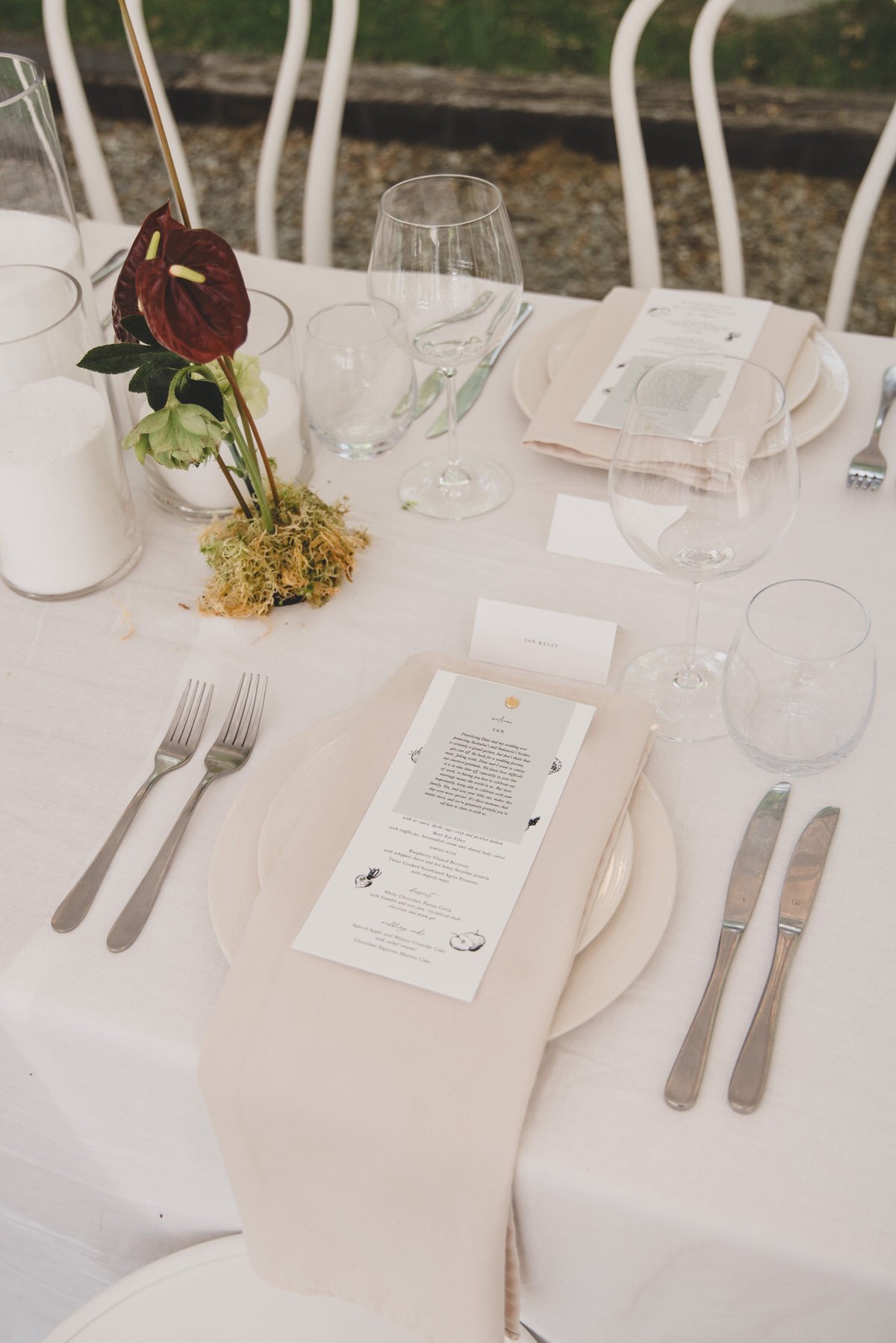 Wedding Dinner Menu