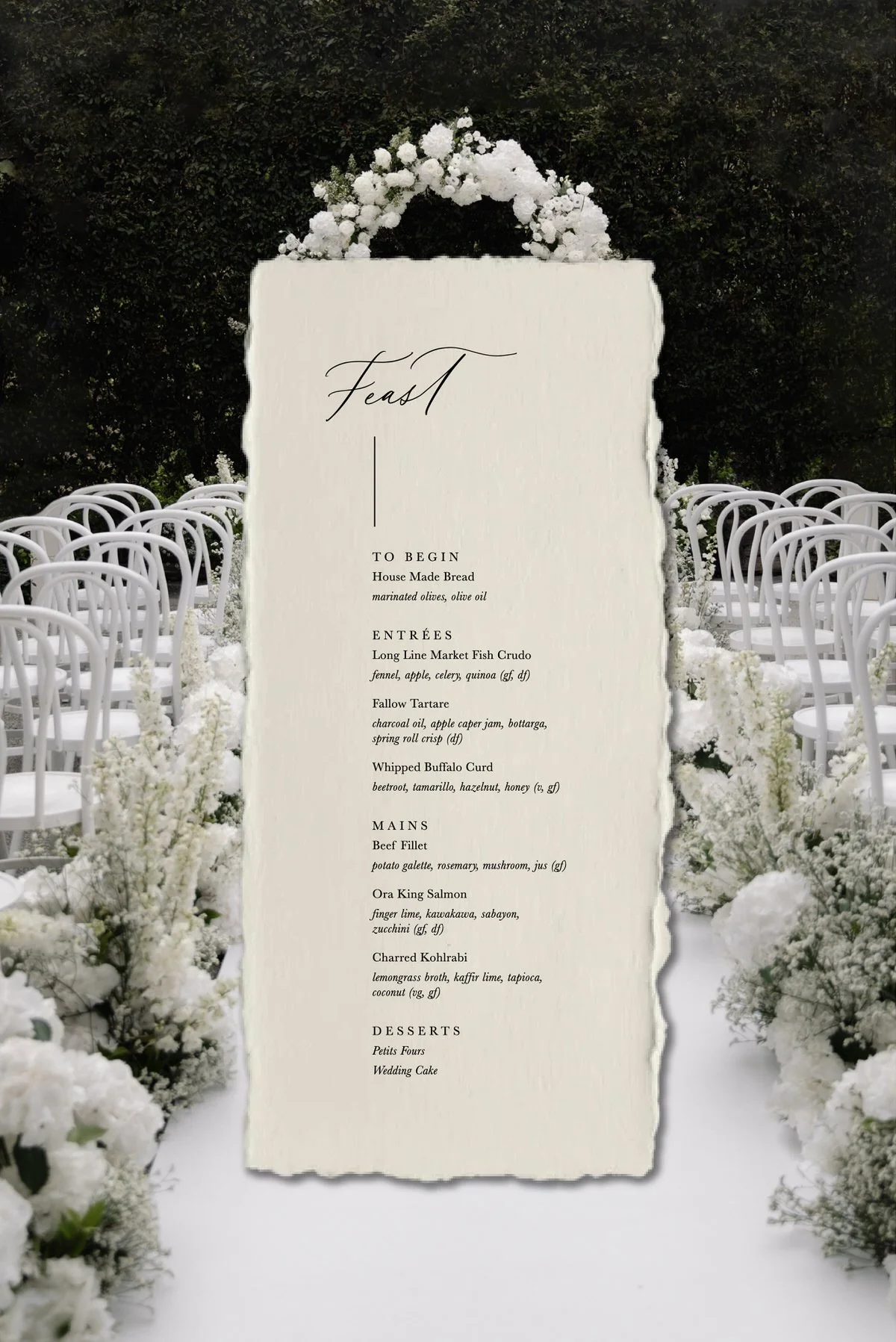 Dinner Menu