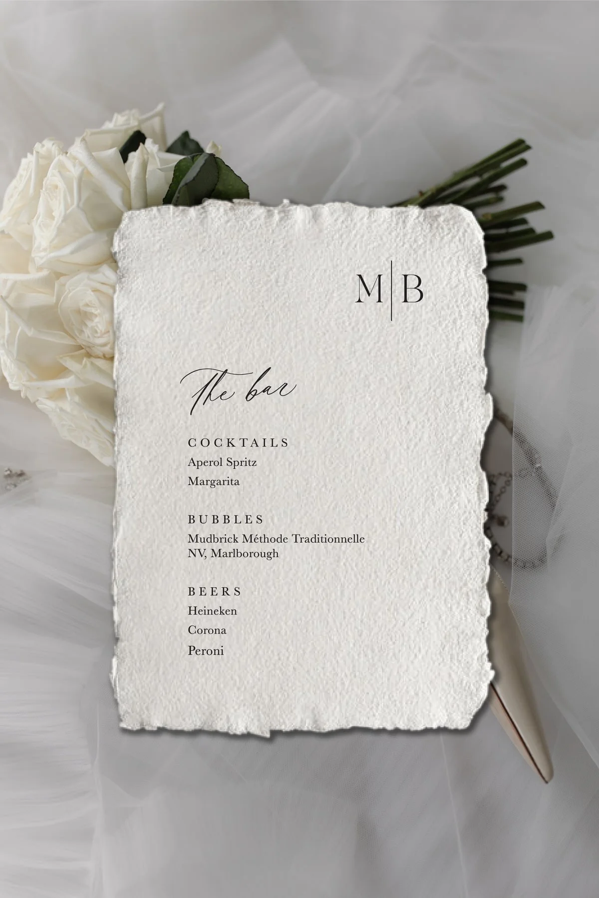 Drinks Menus