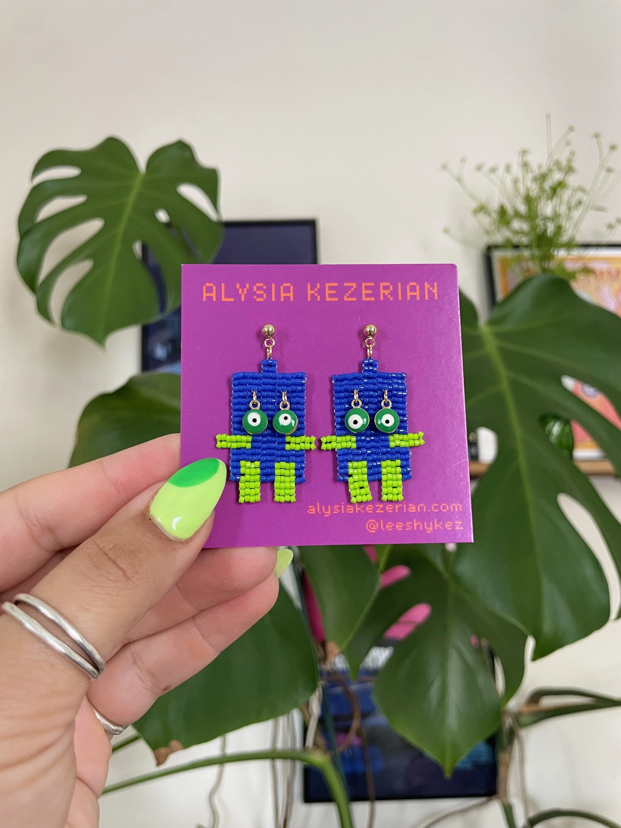 Blue Green Atchk Buddy