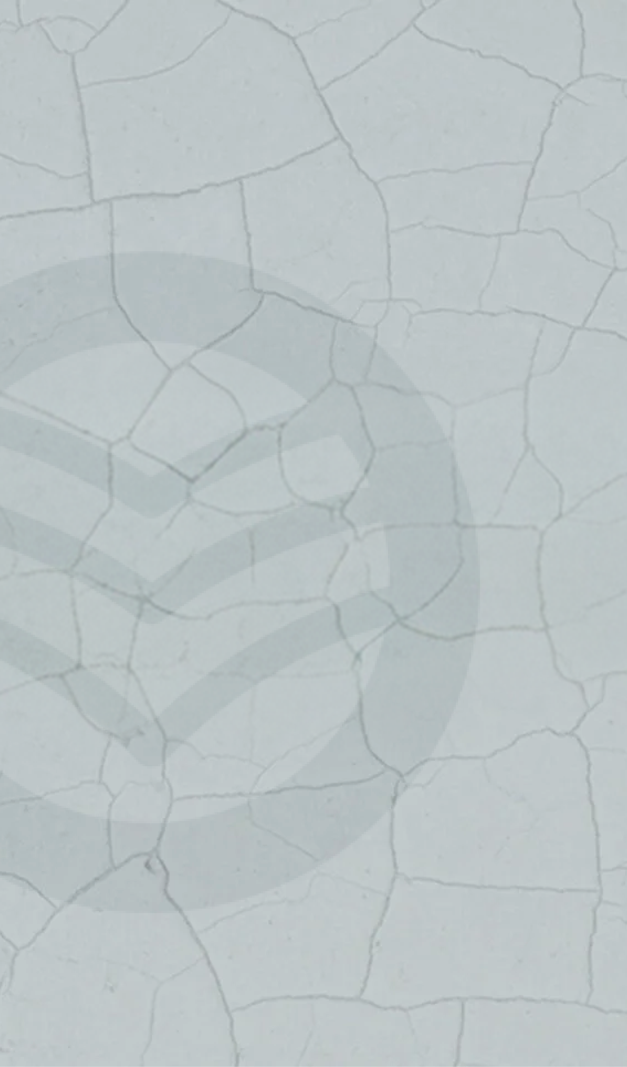 Light blue-grey cracked ceramic texture with subtle brand symbol watermark for Prototipo's Transformation Partner service.