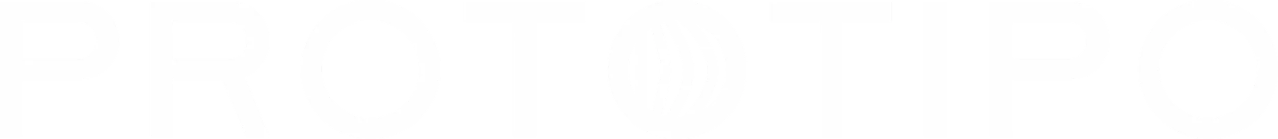 Prototipo official logo in white typography with geometric icon, displayed in the website footer