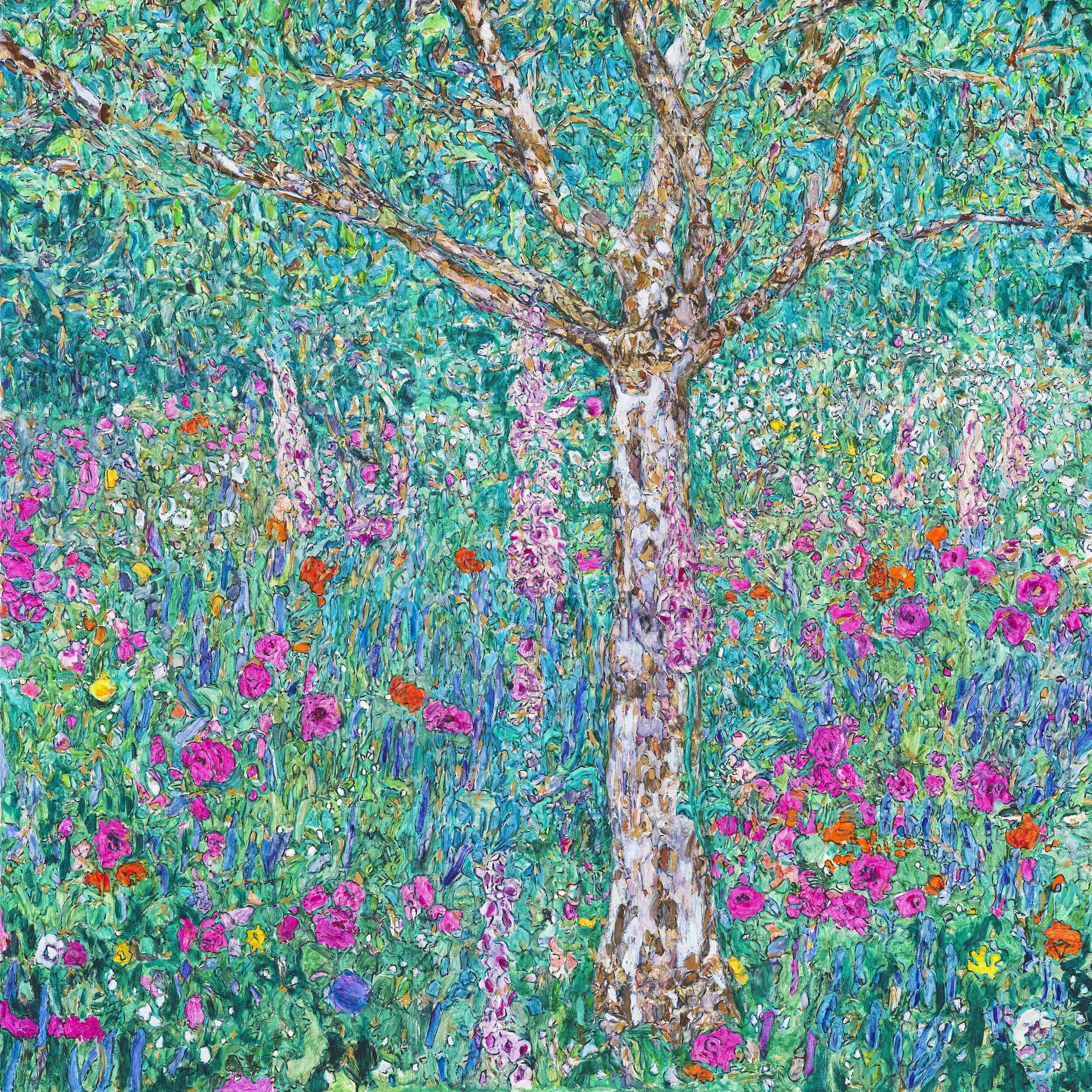 FOR SALE - Tree with Foxgloves