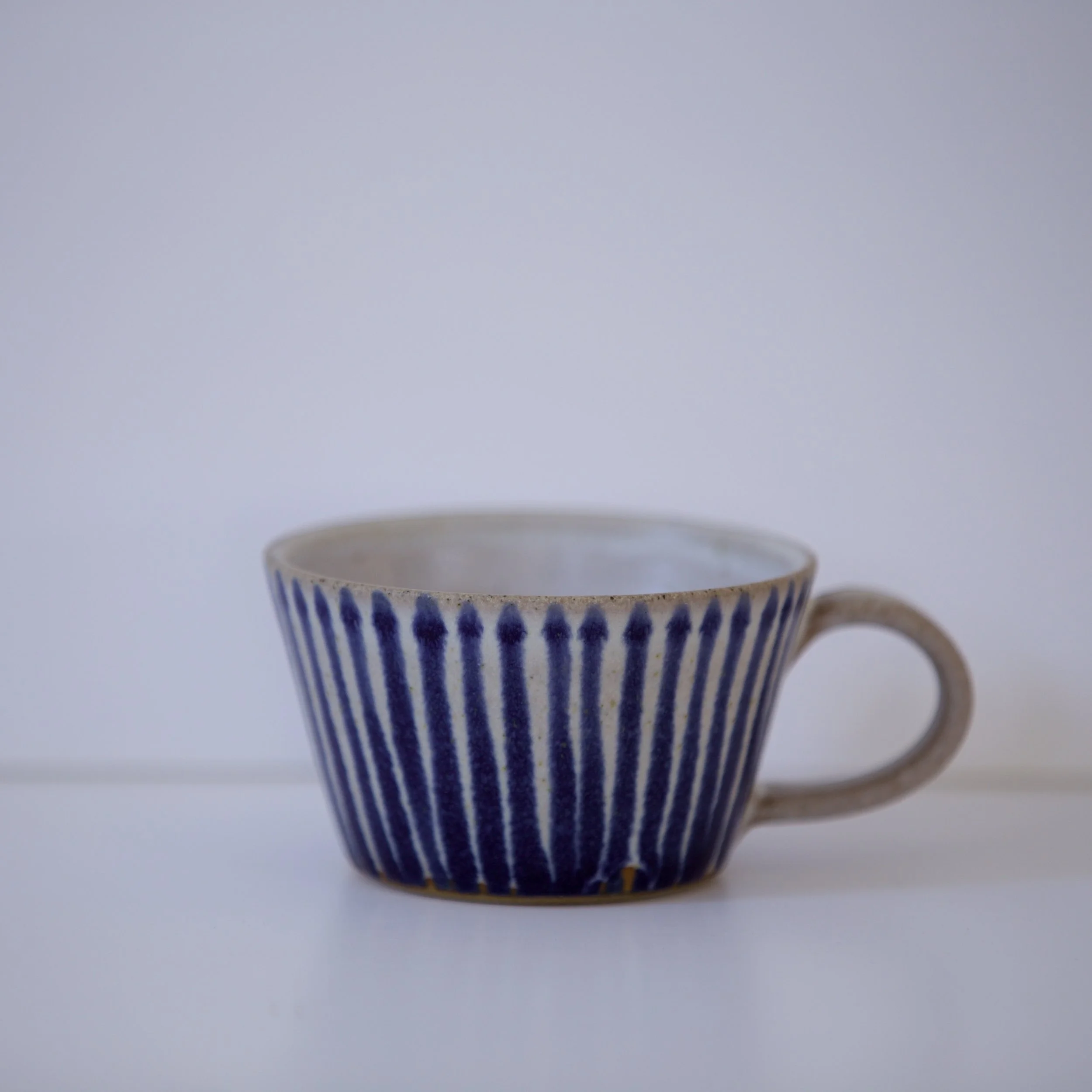 Blue Striped Cup