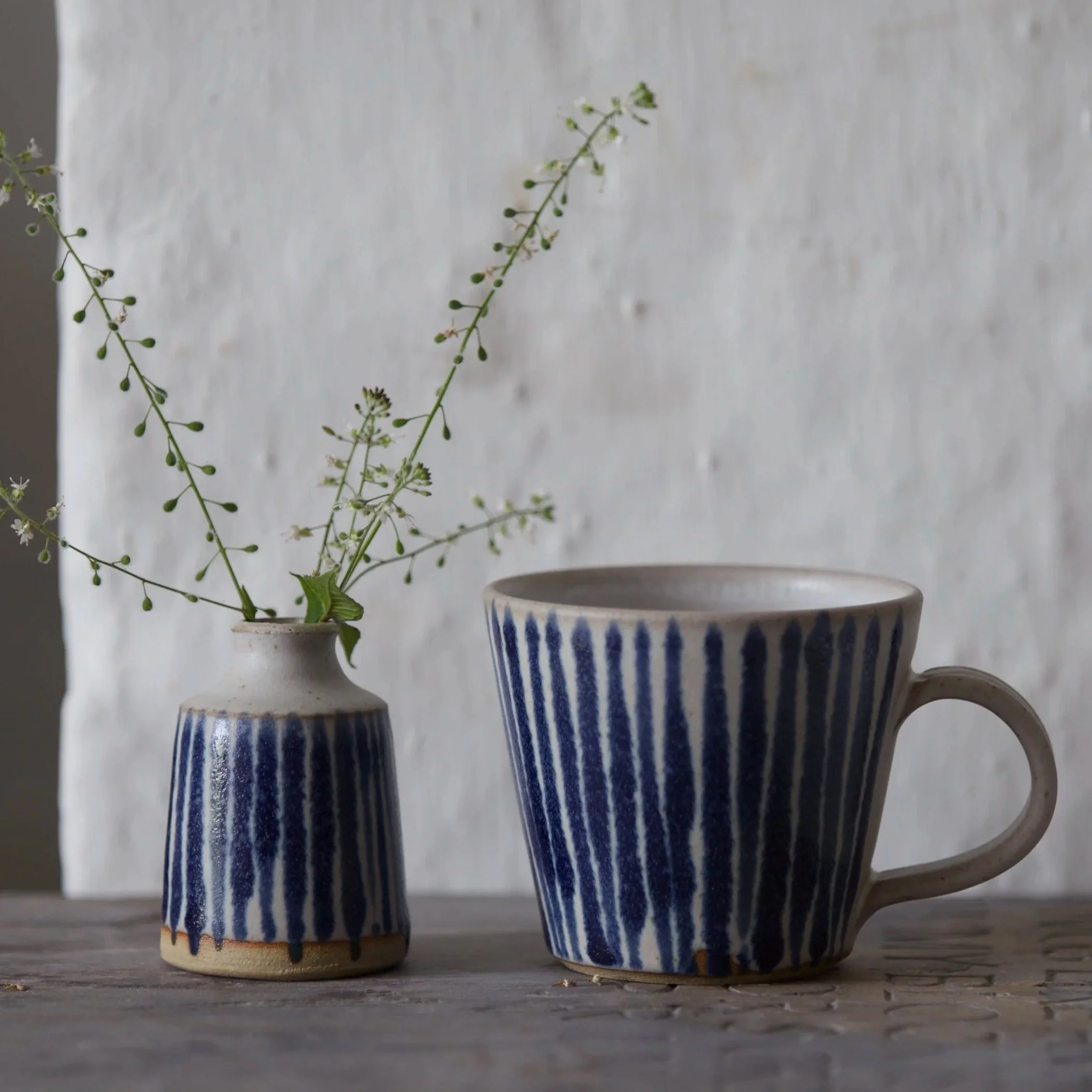 Blue Stripe Mug