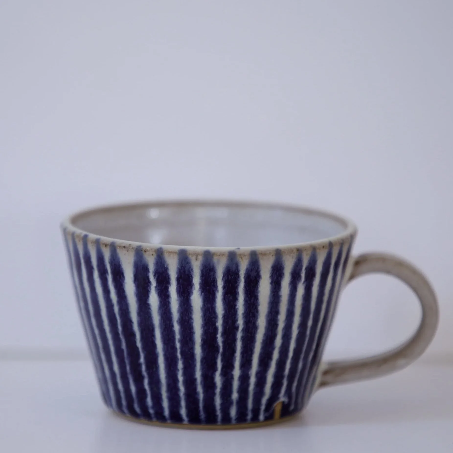 Blue Striped Cup