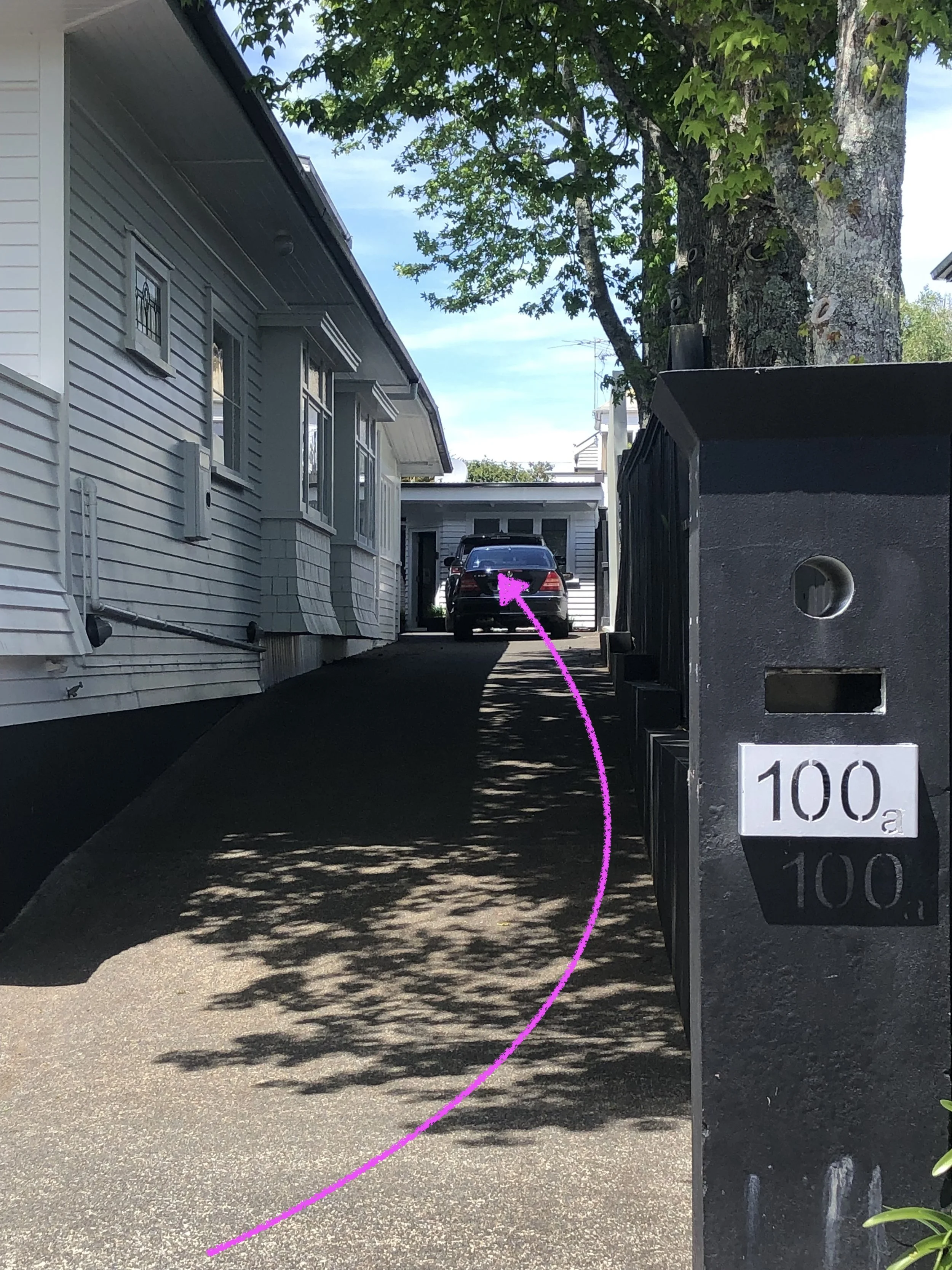 KBO osteopath clinic view from street outside in westmere Auckland