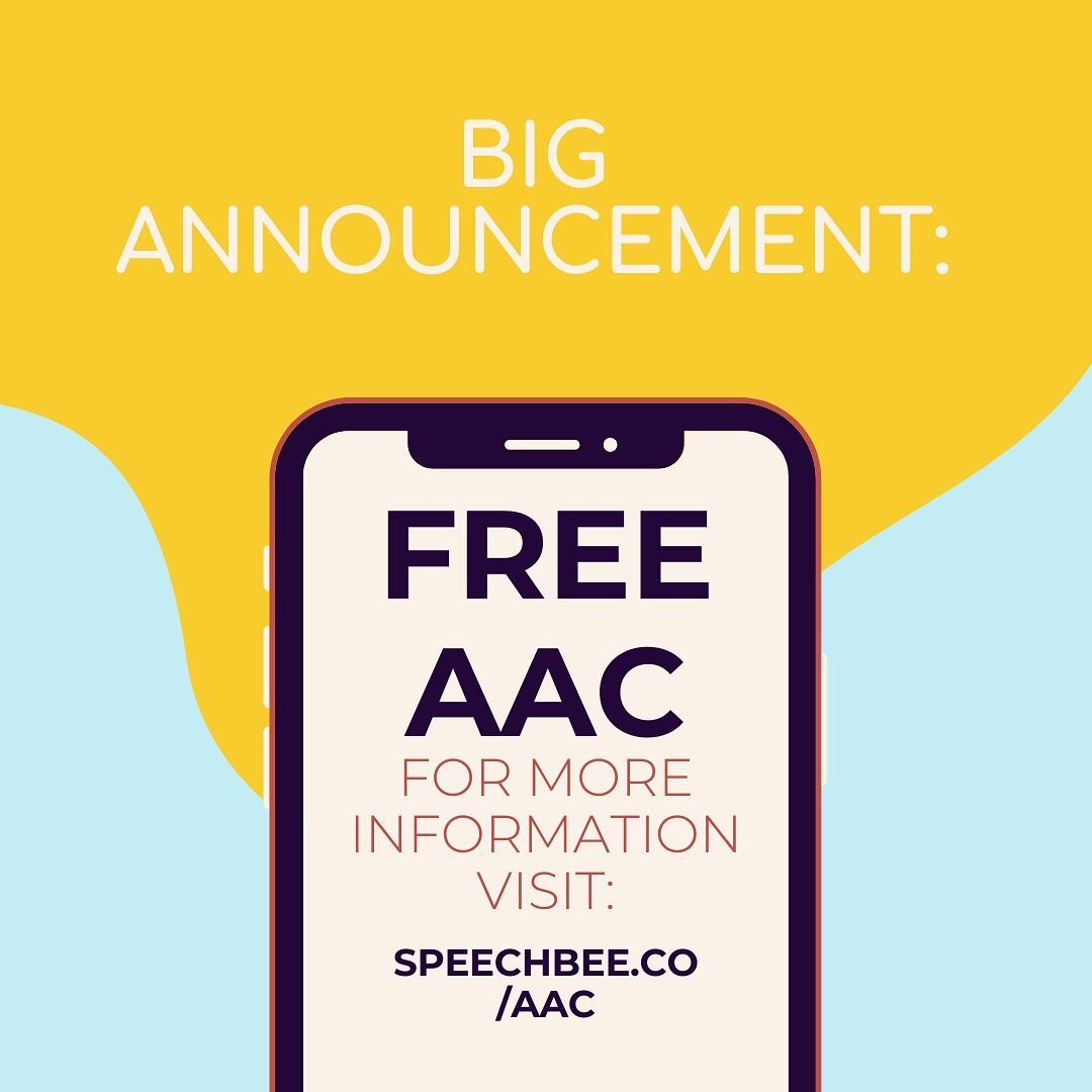 BIG NEWS FRIENDS!!!!

Speech Bee is now a provider for the Voice Options Program in California. The Voice Options program provides Californians with free (yes, FREE) AAC.

This program is available too ALL Californians who are unable to speak or have