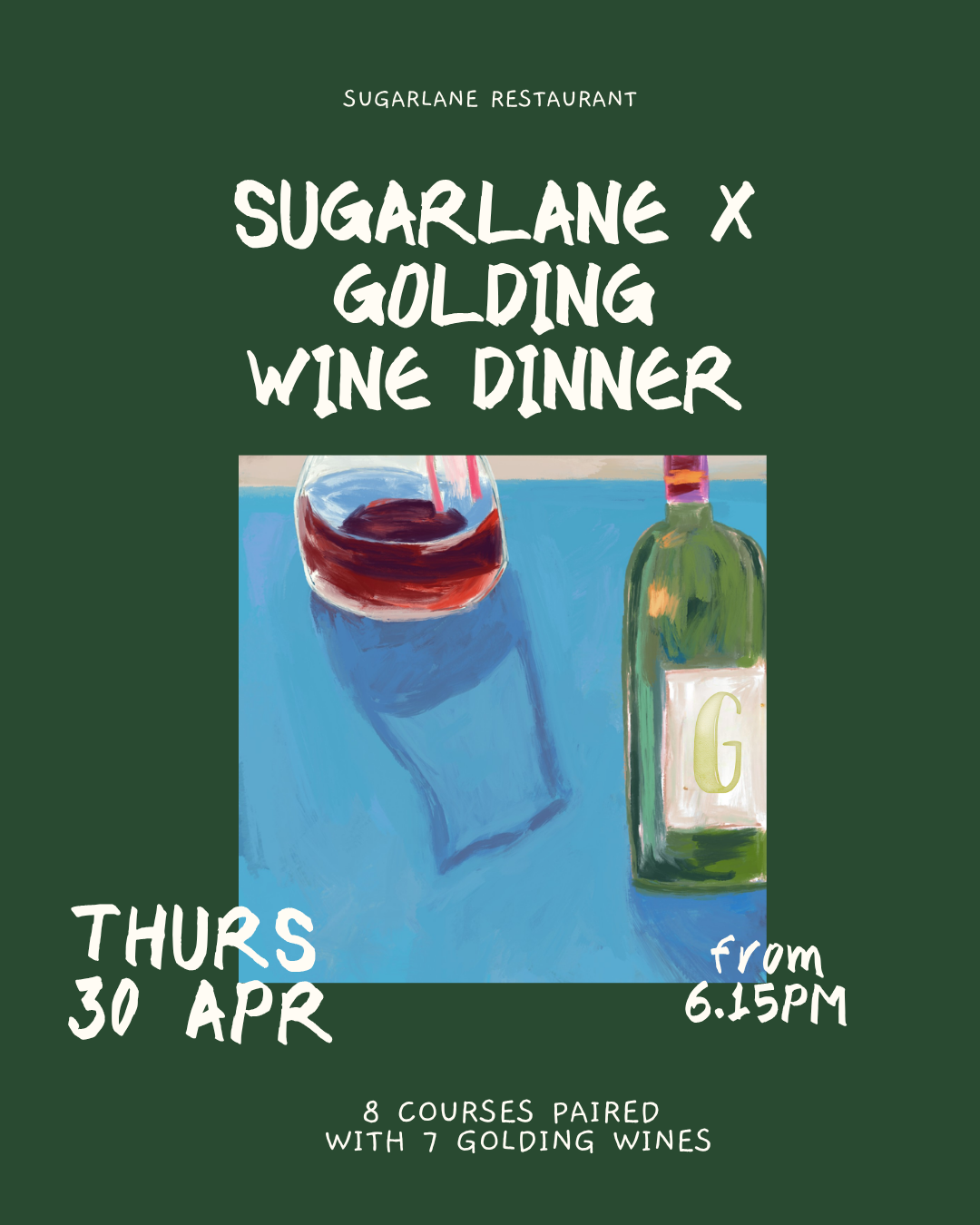 Sugarlane x Golding Wine Dinner