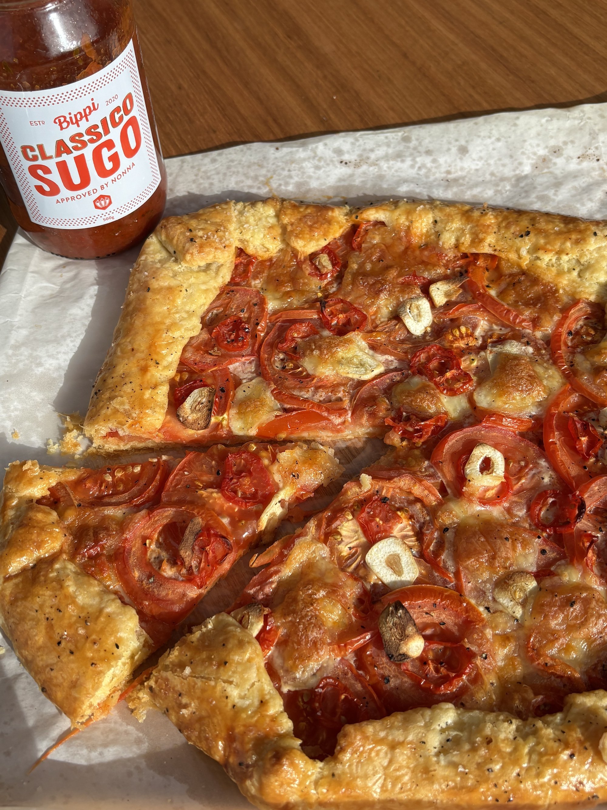 Tomato Sugo Galette