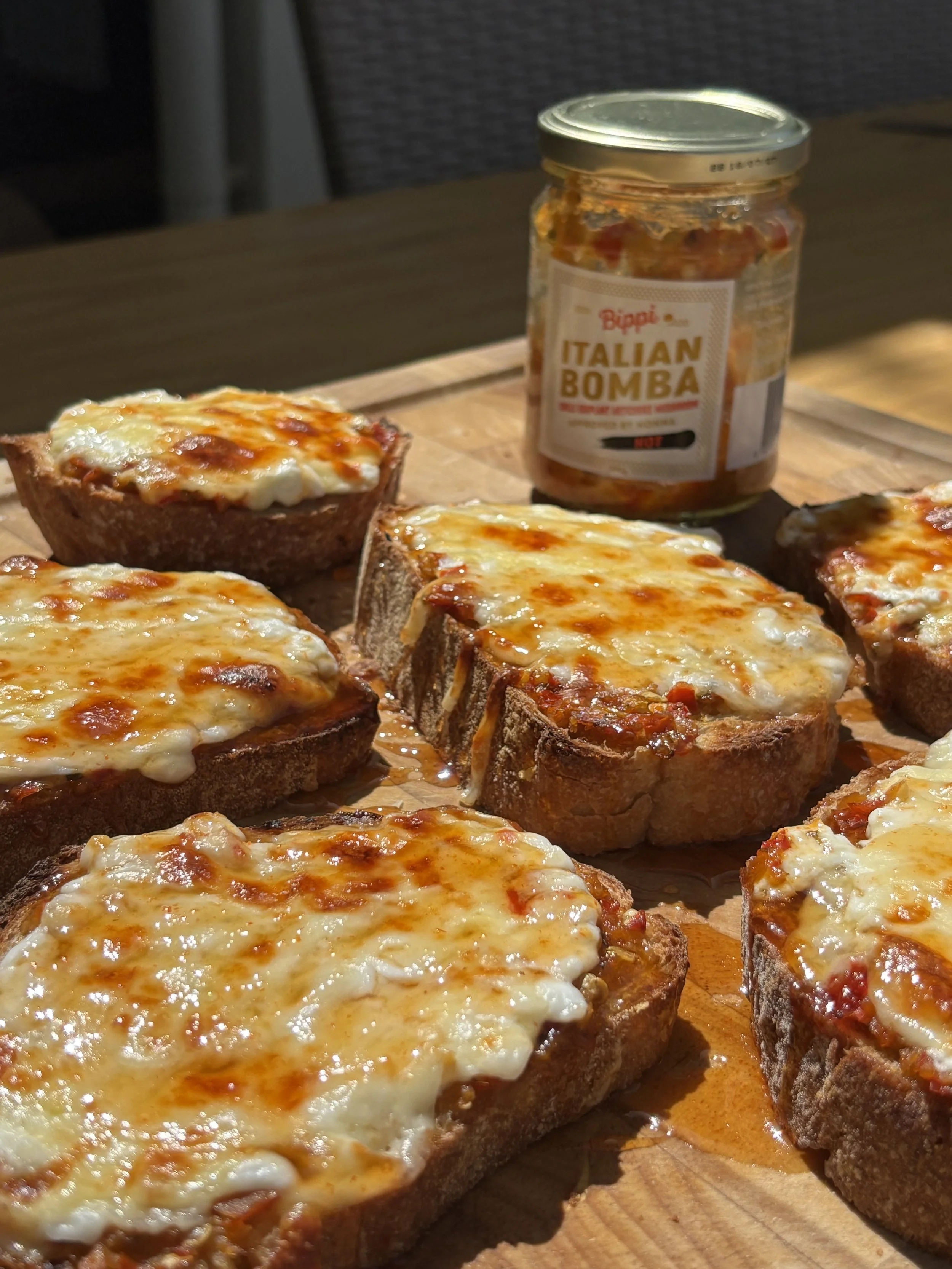 Hot Bomba Toasts