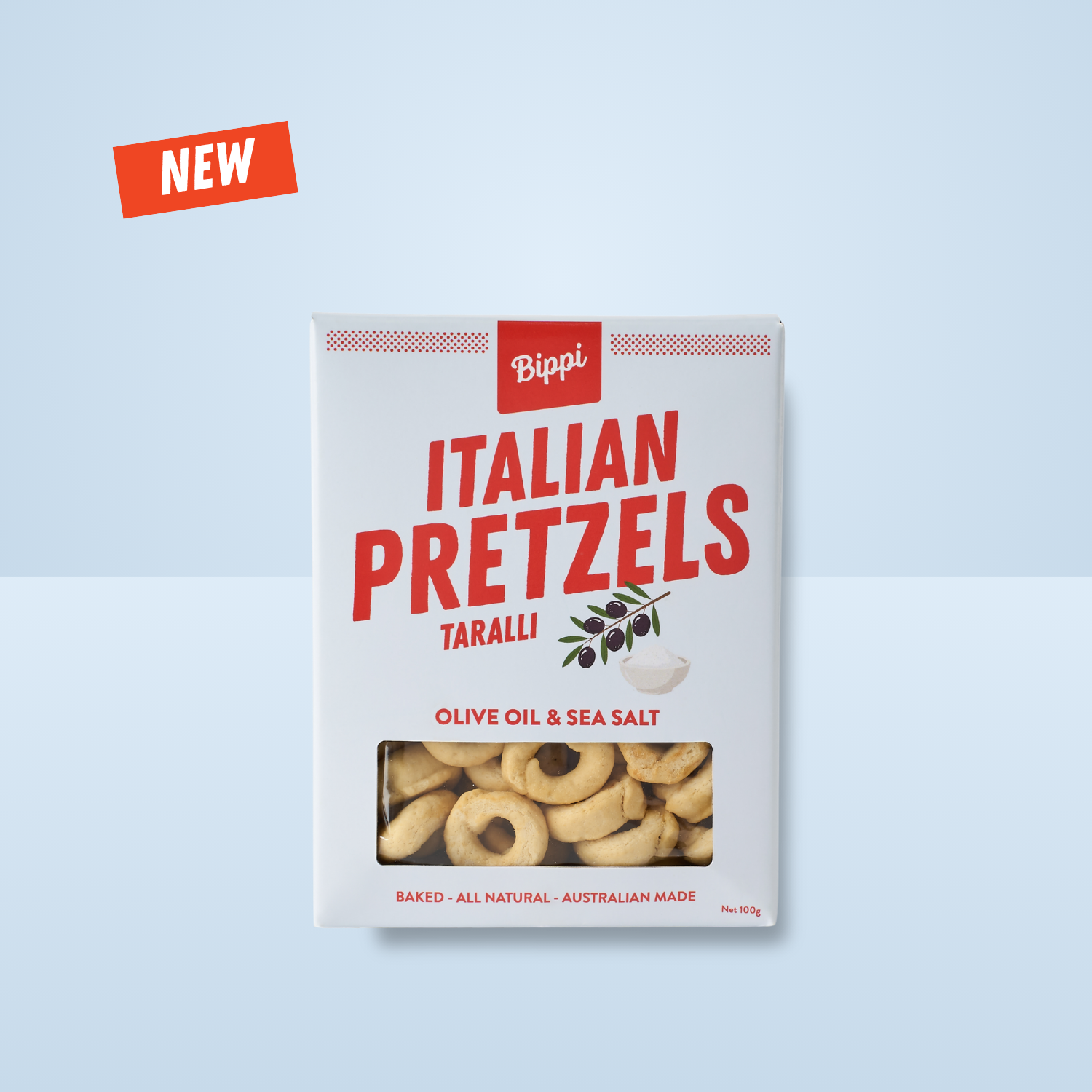Italian Pretzels Olive Oil & Sea Salt