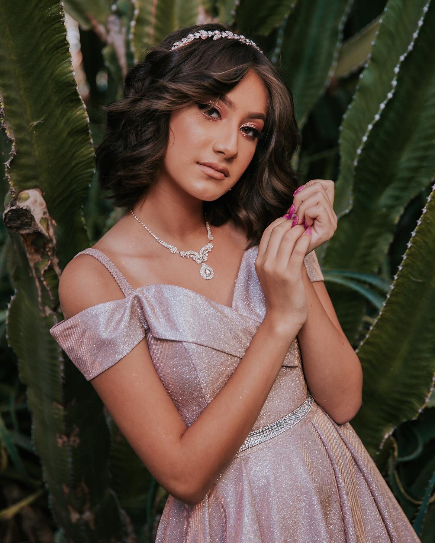 My niece decided she wanted to do things differently for her quincea&ntilde;era. She didn&rsquo;t want a party and a poofy dress, instead we did this modern styled shoot to commemorate the Mexican tradition in our roots. I love the outcome, modern ye