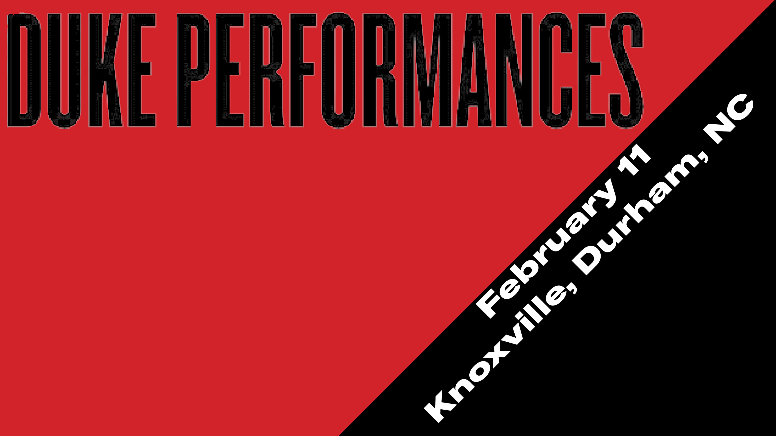 Duke Performances, Durham