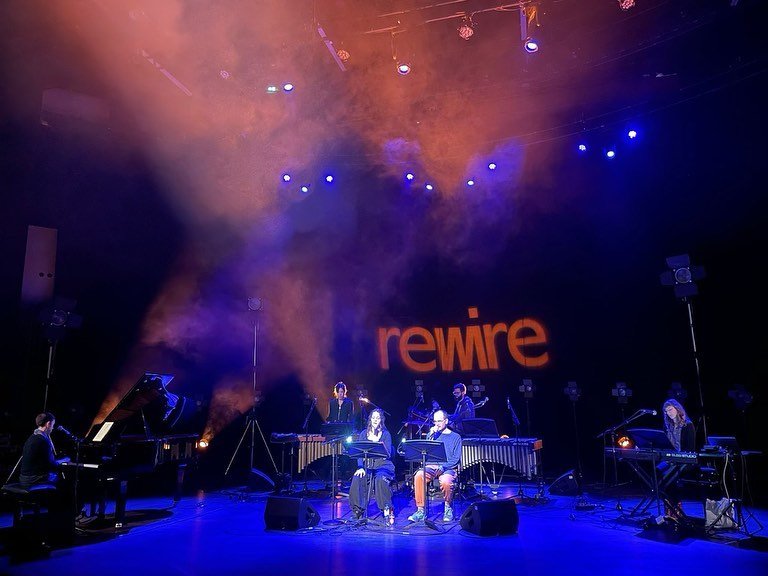 Huge thanks to @rewirefestival and the incredible audience for an amazing weekend!! We had a lovely time performing Annea Lockwood&rsquo;s music and a set with @btvida &amp; @thesnakesaidtotheriver 

#rewire #rewirefestival #yarnwire #newmusic #denha