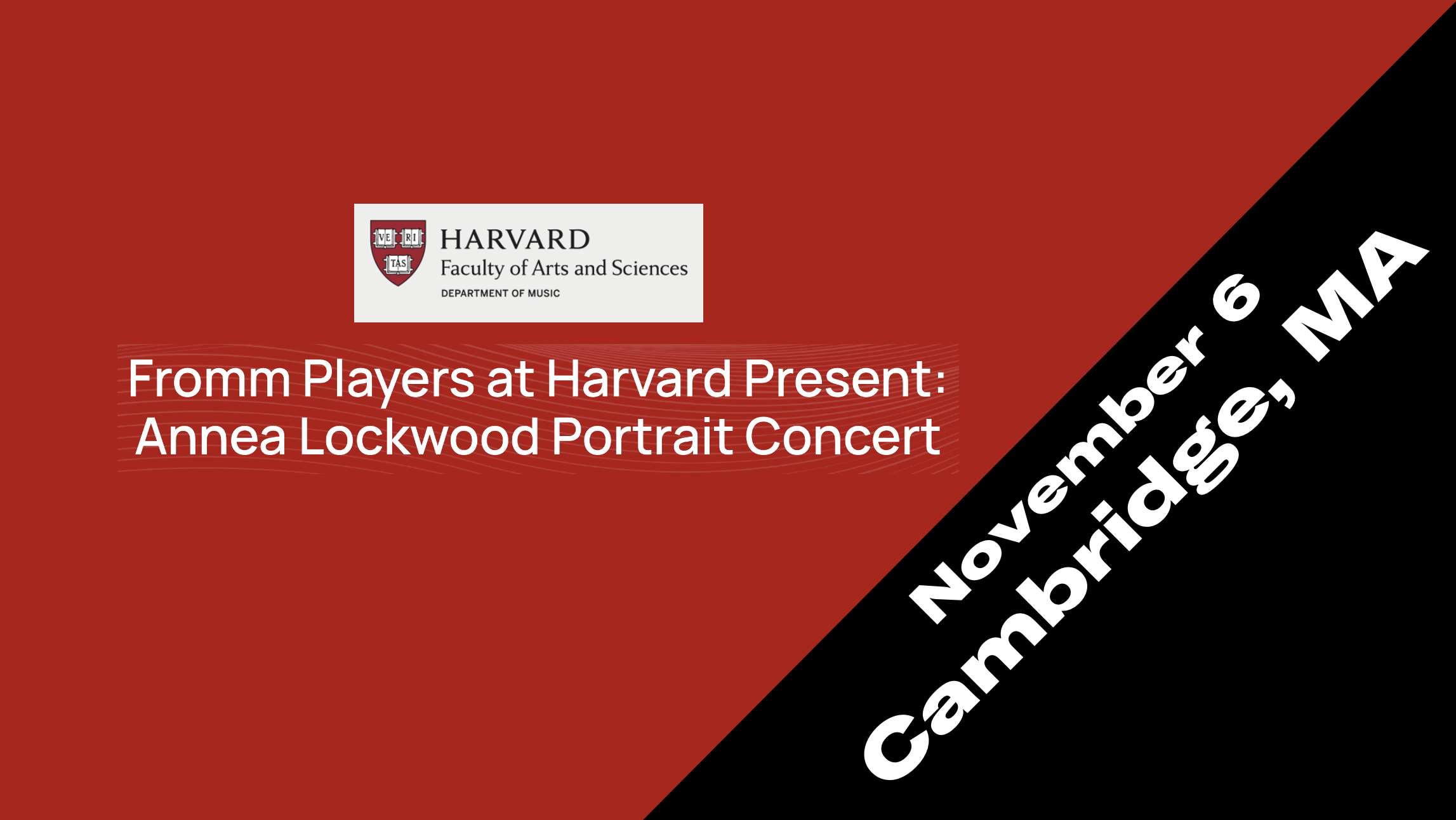 Fromm Players at Harvard 