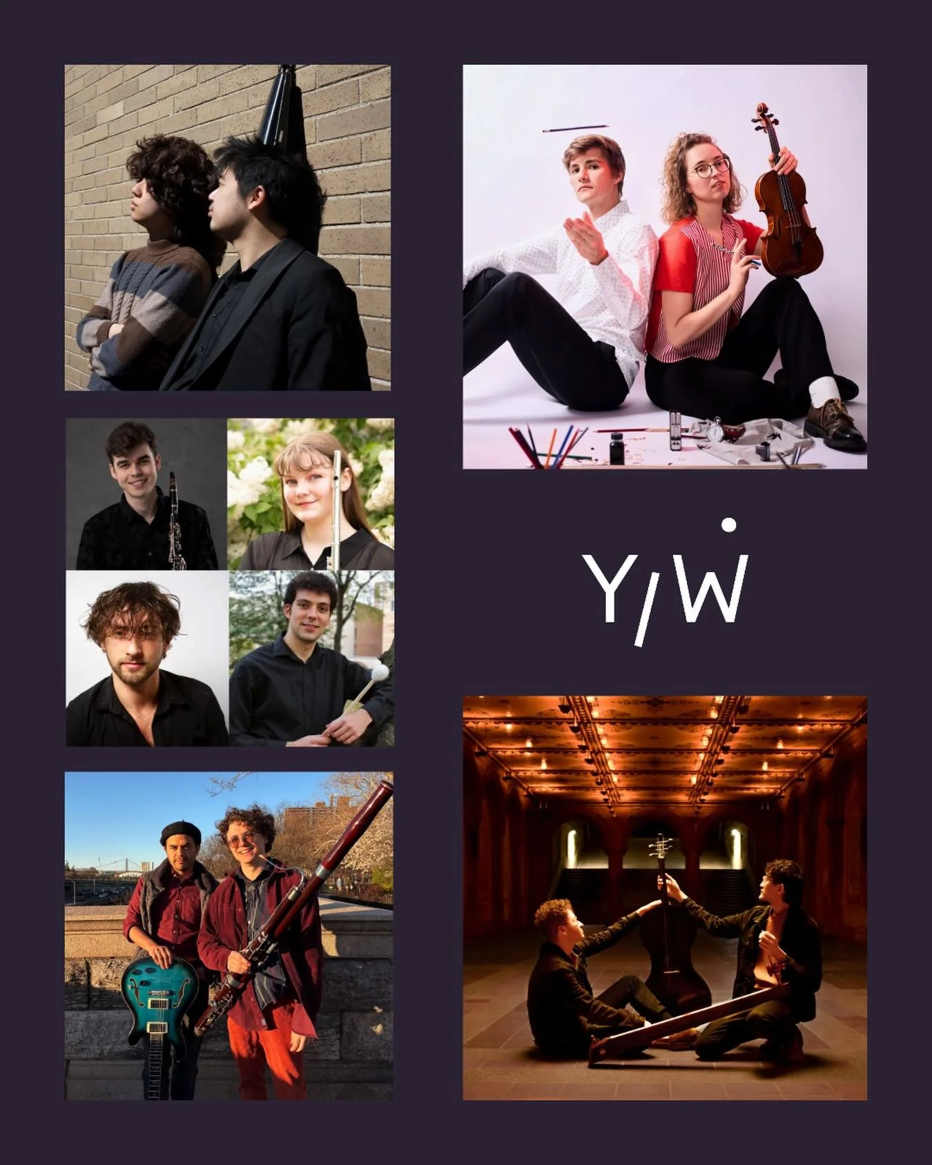 Announcing the 2026 Yarn/Wire Institute participants!
This year brings together 12 musicians and 5 ensembles, and we are looking forward to a week of collaboration and exploration next month at @msm.nyc !
Join us for the final concert on June 5th at 