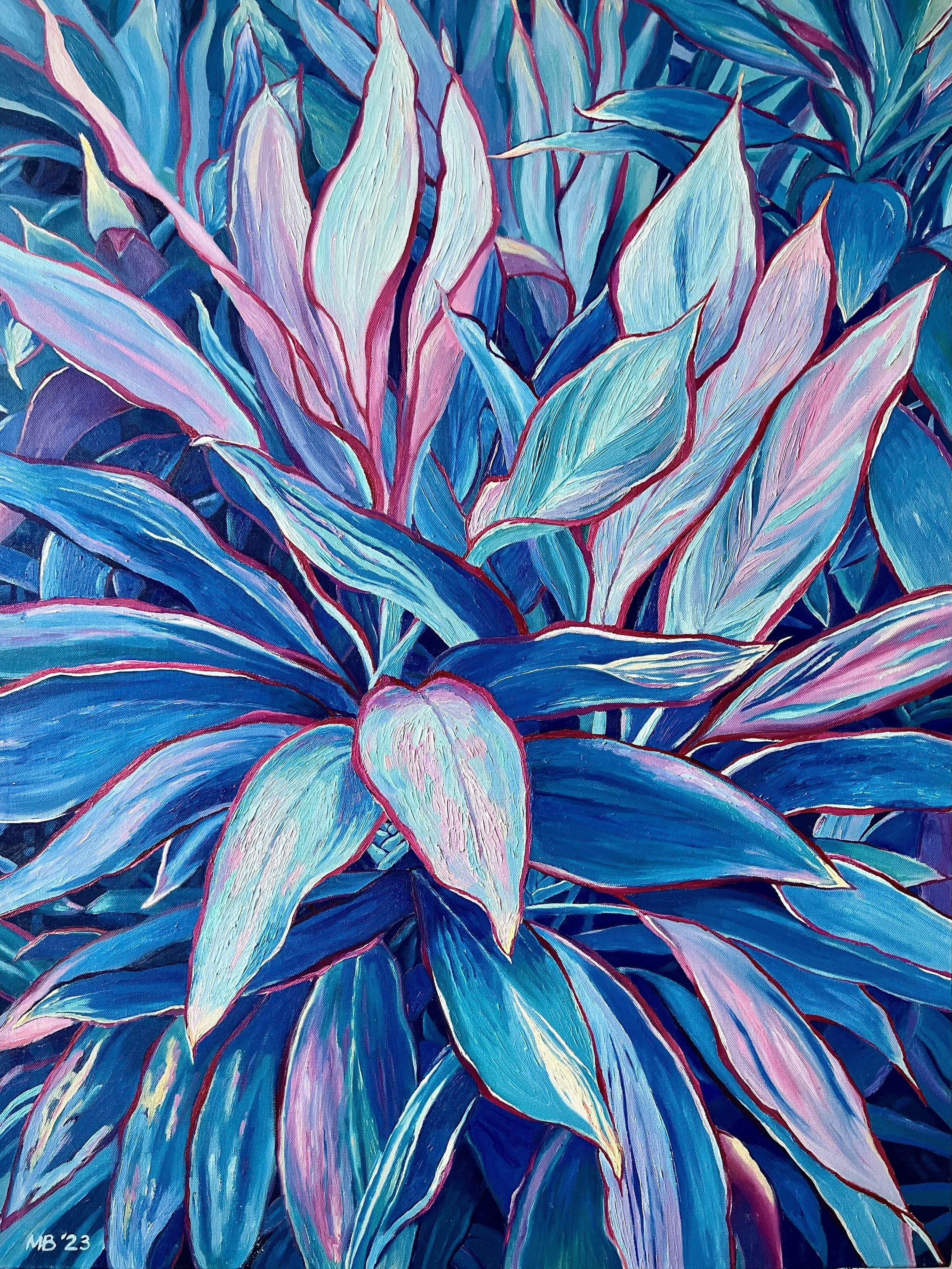 Ti Plant
101 × 76cm
Oil on canvas