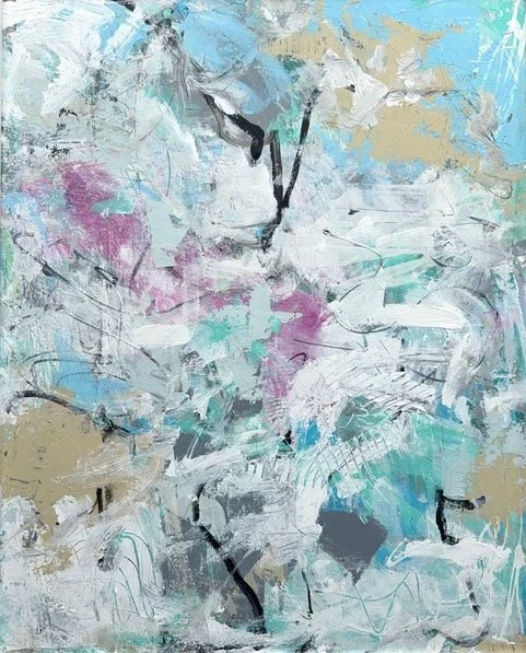 Tender Embrace
65 × 80cm 
Mixed Media / Acrylic on Canvas