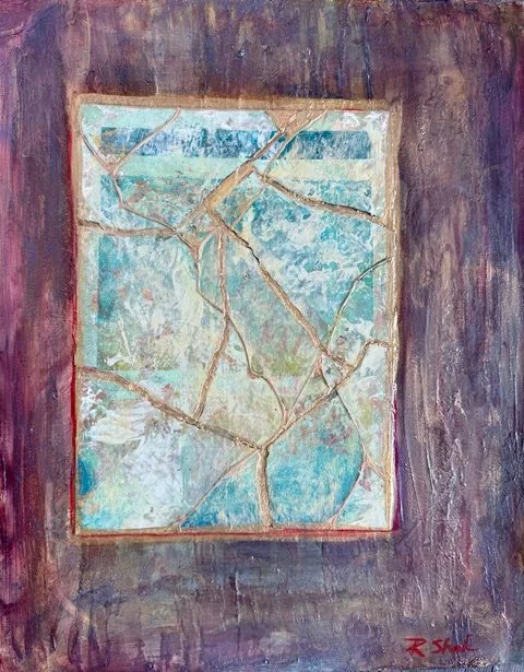 Truth Sets Free
50 × 40cm
Mixed Media on Paper