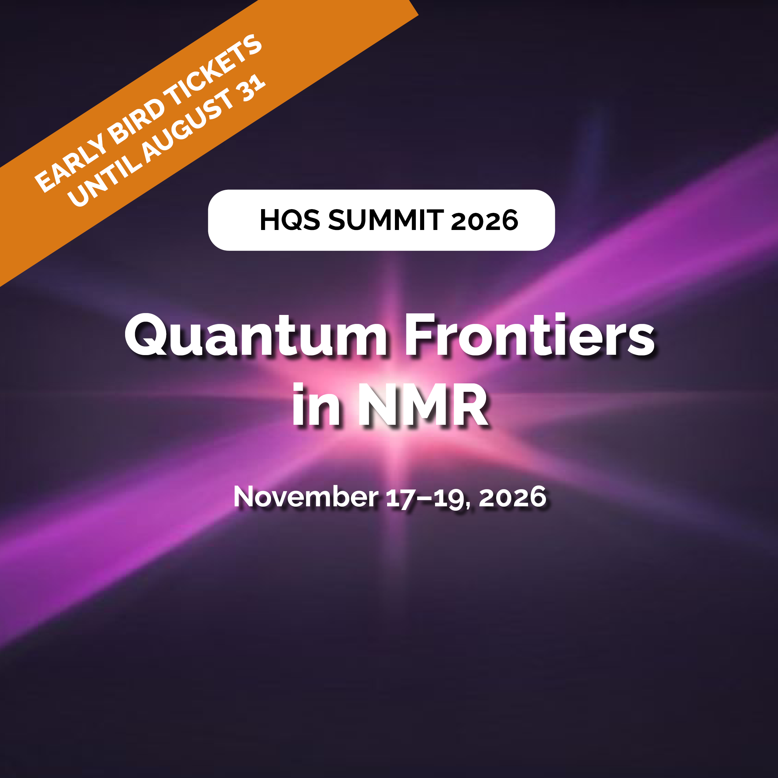 Register now for the NMR Summit