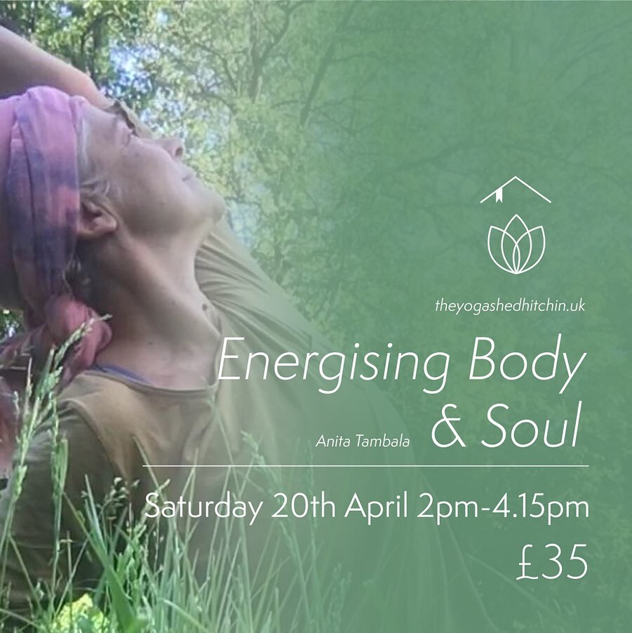 We are pinching ourselves for this one&hellip;Anitas back for one afternoon only! This workshop will celebrate the spring energy. As we move from the dark and cold of winter towards the light and warmth of spring, honour what you need and what you wa