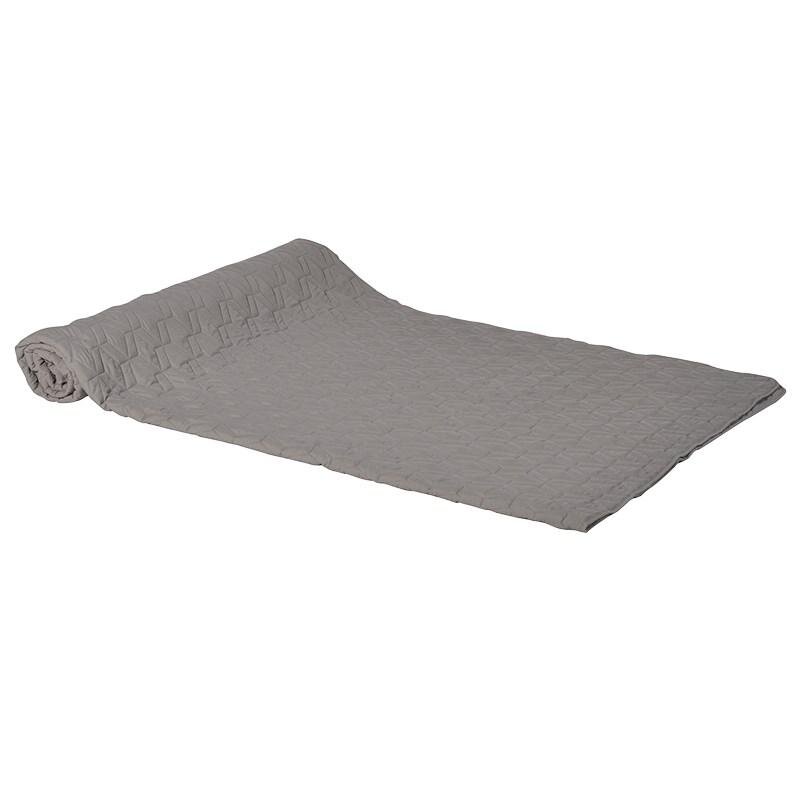 Taupe Diamond Pattern Bed Spread — Ccco