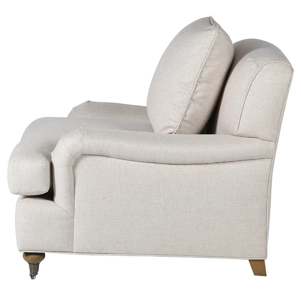 Belgian roll arm sale sofa